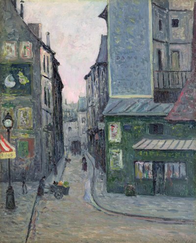 Place Saint-André des Arts, Rue Suger, Paris - Maxime Emile Louis Maufra